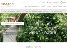 Tablet Screenshot of abeeco.com